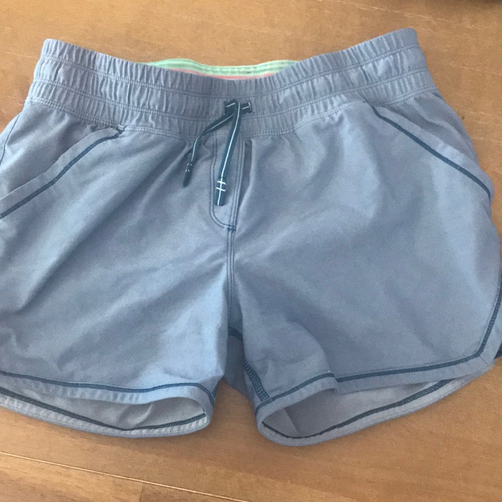 Girls light blue ivivva shorts